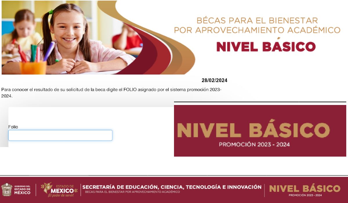 Enlace para checar los resultados de la Beca Bienestar EdoMéx 2024