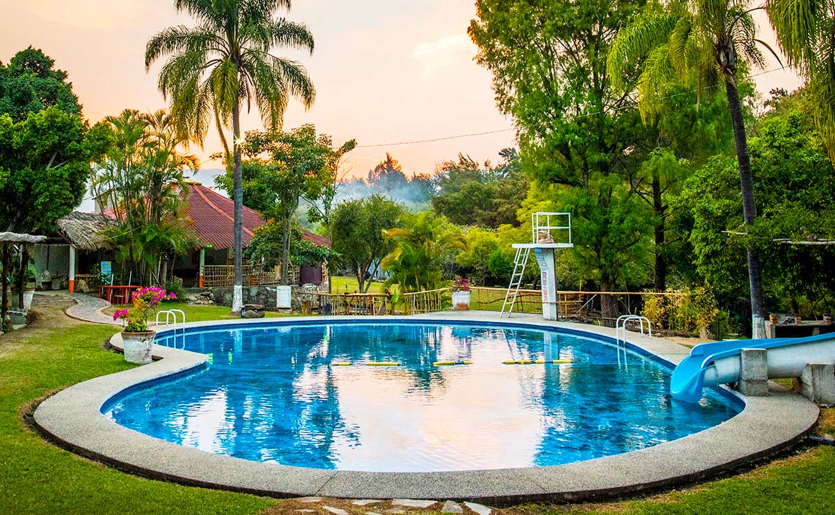 Alberca en Ixtapan de la Sal en el EDOMEX