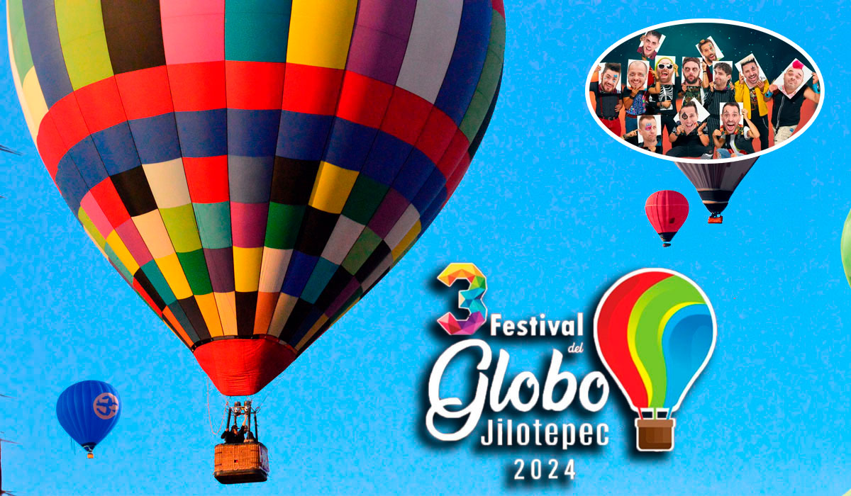 ¿Listo pata vivir una aventura en las alturas? Disfruta este fin de semana del Festival del Globo 2024 en Jilotepec; checa todos los detalles.