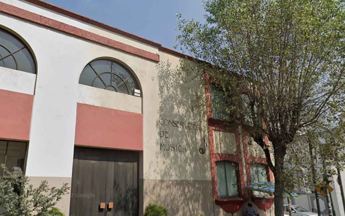 Fachada del Conservatorio de Música del Estado de México