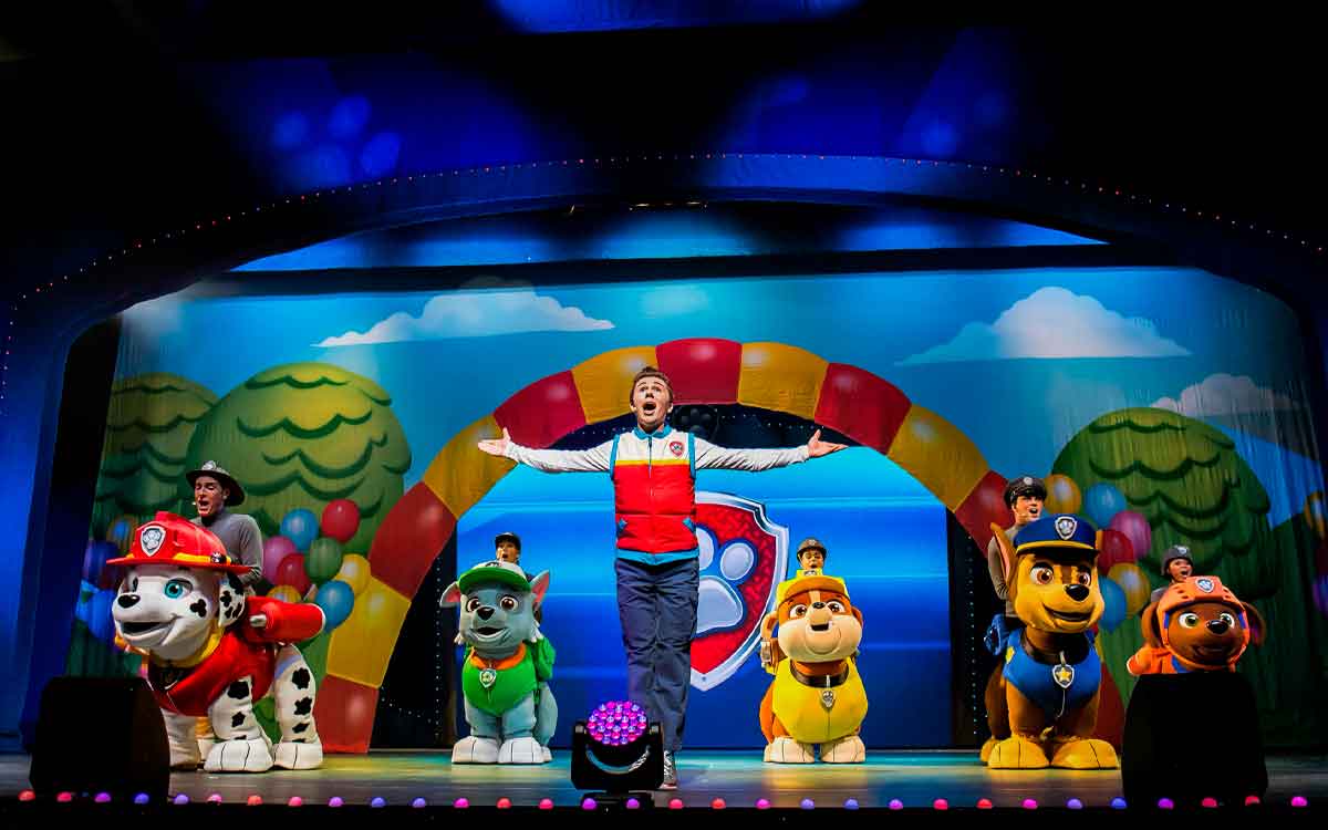 show Paw Patrol en Toluca 2024 en Teatro Morelos