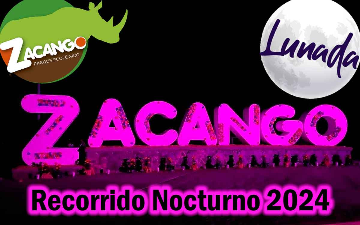 Anuncian recorrido nocturno en zoologico de zacango para mayo 2024