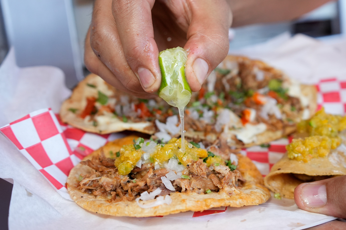Tacos deliciosos en Barbacoa El Patron de Toluca