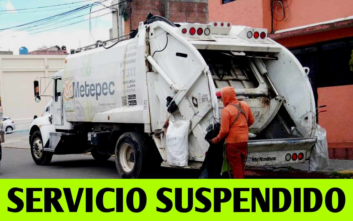 no habra servicio de basura el martes 21 d emayo en metepec